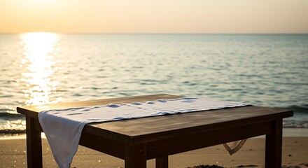 Golden Hour Feast AI Generated