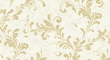 Golden Whisper of Flourishes AI Generated