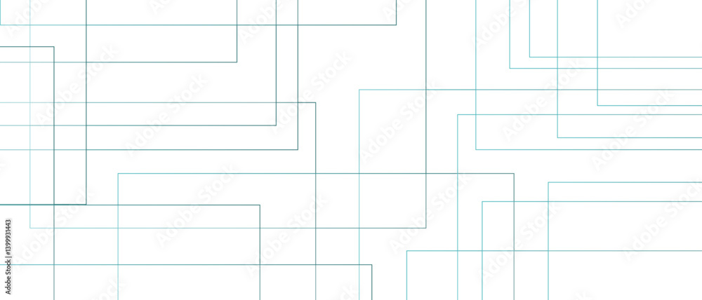 Aufkleber minimalistic abstract background with a white and light blue lines. seamless modern white and blue c