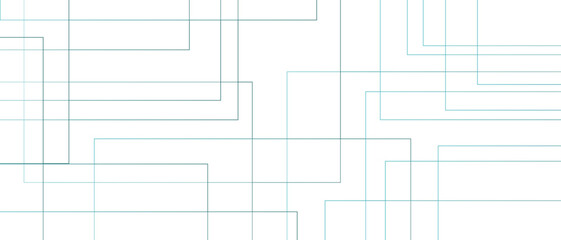 Minimalistic abstract background with a white and light blue lines. Seamless modern white and blue color technology concept geometric line. Geometric lines with luxury business concept