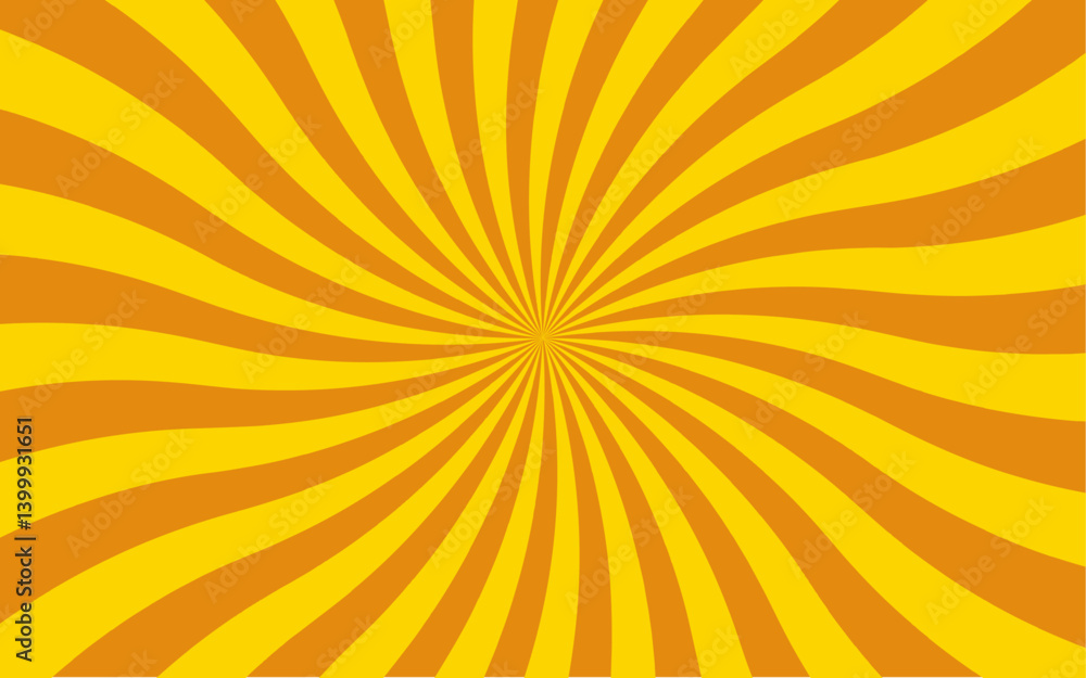 Aufkleber abstract background with hypnotic spiral wavy rays pattern. curve smoothly, forming swirling vortex 