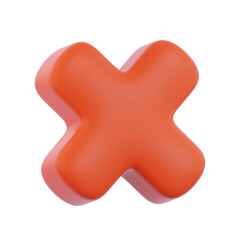 Decline 3D Icon