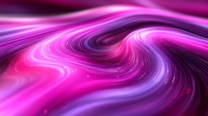 Abstract swirling pink and purple design