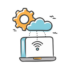 api gateway icon, api gateway vector illustration-simple illustration of api gateway, perfect for api gateway logos and icons