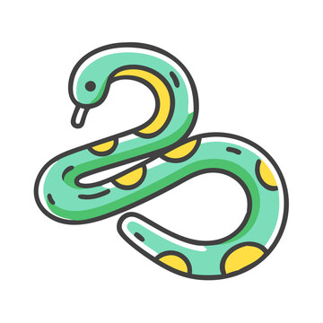 python icon, python vector illustration-simple illustration of python, perfect for python logos and icons
