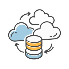 serverless computing icon, serverless computing vector illustration-simple illustration of serverless computing, perfect for serverless computing logos and icons