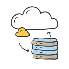 serverless computing icon, serverless computing vector illustration-simple illustration of serverless computing, perfect for serverless computing logos and icons