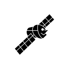 Solar Panel Array Folded on Spacecraft Side View