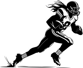 Fearless on the Field: Women Who Ball

Gridiron Queen: Breaking Barriers with Every Yard
Power Play: She Runs the Game

