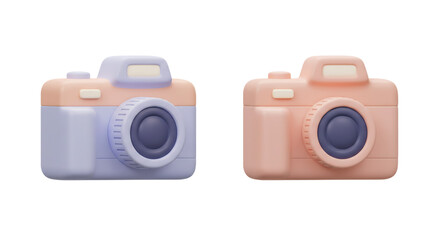Cute 3D Toy Cameras: Nostalgic Photography Fun