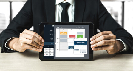 Online applointment booking calendar for modish regristration on the internet website
