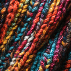 colorful wool texture