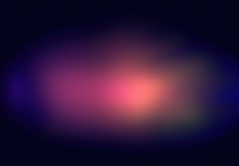 Obraz premium Abstract Colorful Blur with Soft Glowing Light on Dark Background Evoking a Dreamy Atmosphere