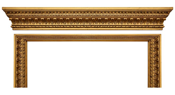 Gilded Grandeur: Architectural Ornament AI Generated