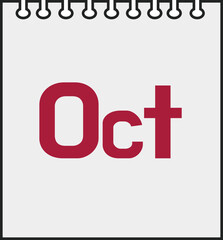 Obraz premium 달력 스케쥴 월표시 다이어리 