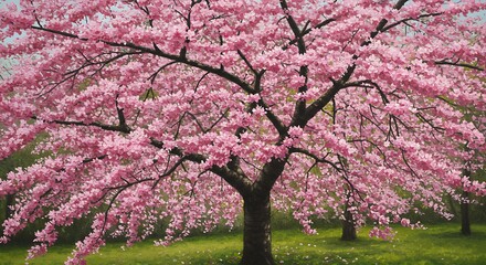Naklejka premium Pink Cloud's Embrace AI Generated