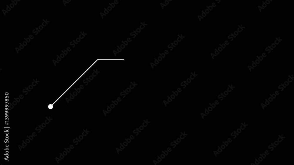 Aufkleber digital technology elements. hitech style tech hud element.animation of hud elements.animation of ca