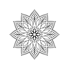 abstract floral ornament