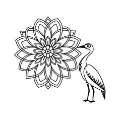 abstract floral ornament