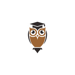 owl logo vector