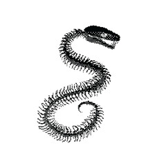 Dark Aesthetic Dithering Graphic