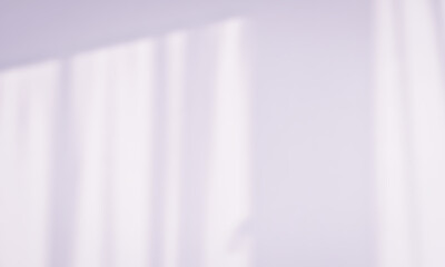 Sun Shadow of window frames overplay on white wall. Sunlight effect shadow on the wall. Minimal blurred backdrop backgrounds. Summer tropical surface background