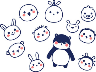 Перейти к странице
|12345...24Далее
Vector illustration of Doodle cute for kid, Hand drawn set of cute doodles for decoration. Hand drawn vector illustration