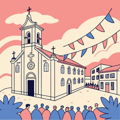 Religious Pentecost Background, Holy Spirit, Pentecost Sunday, and Pentecost Celebration.