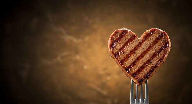 Heartfelt Grill Marks AI Generated