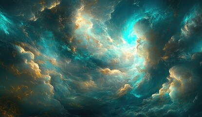 Fototapeta premium Cosmic Cloud Formation