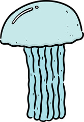 Illustration of jellyfish
