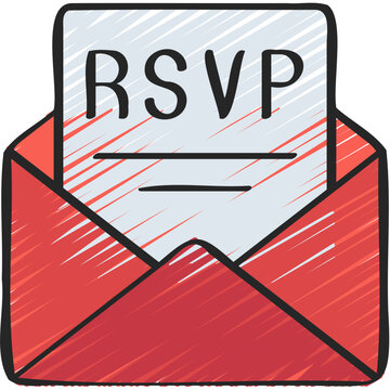 RSVP Invitation Letter Icon