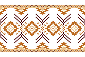 embroidery abstract Traditional geometric ethnic fabric pattern ornate elements with ethnic patterns design for textiles, rugs, clothing, sarong, scarf, batik, wrap, embroidery, print, curtain, carpet
