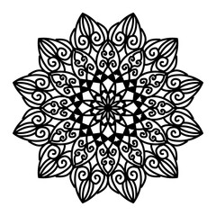 abstract floral ornament