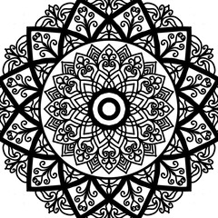 seamless pattern with floral elements