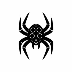 creative details Spider Icon Vector Illustration