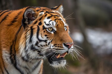 Fototapeta premium portrait of a bengal tiger