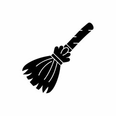 creative details Broomstick Icon Vector Illustration