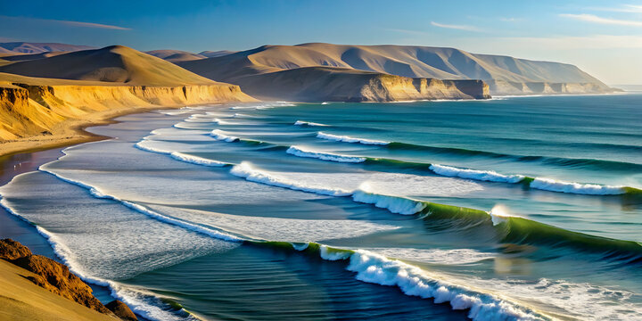 Chicama&rsquo;s long, smooth waves in Peru