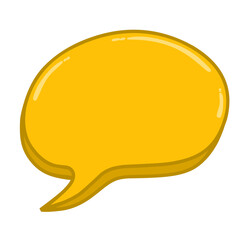 speech bubble icon vector illustration