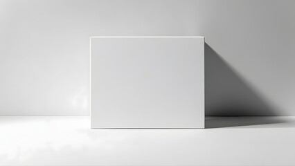 A blank white rectangular box standing for mockups