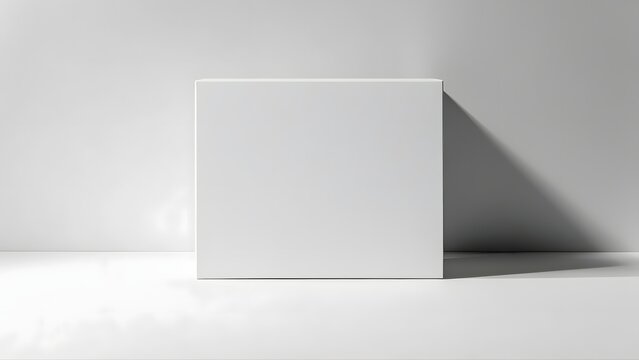 A blank white rectangular box standing for mockups