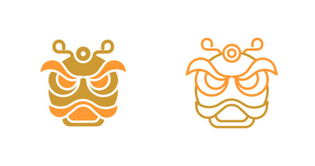 Dragon Dance Icon Design