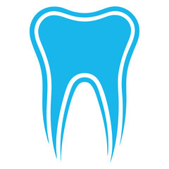 tooth logo icon vector