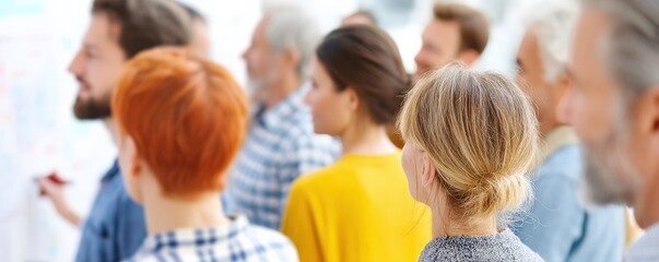 financial trouble budget assistance concept. Group of diverse people engaged in a collaborative discussion.