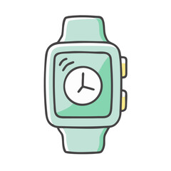 smartwatch icon, smartwatch vector illustration-simple illustration of smartwatch, perfect for smartwatch logos and icons