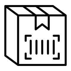 Scan Vector Line Icon Design