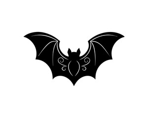 creative details Bat Icon Vector Illustration