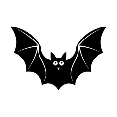 creative details Bat Icon Vector Illustration