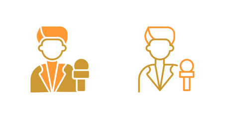 Obraz premium Podcast Guest Icon Design
